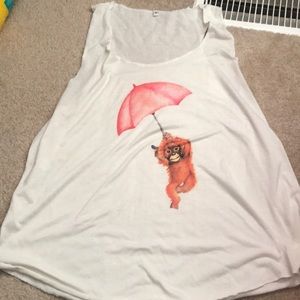 Lightweight monkey tanktop